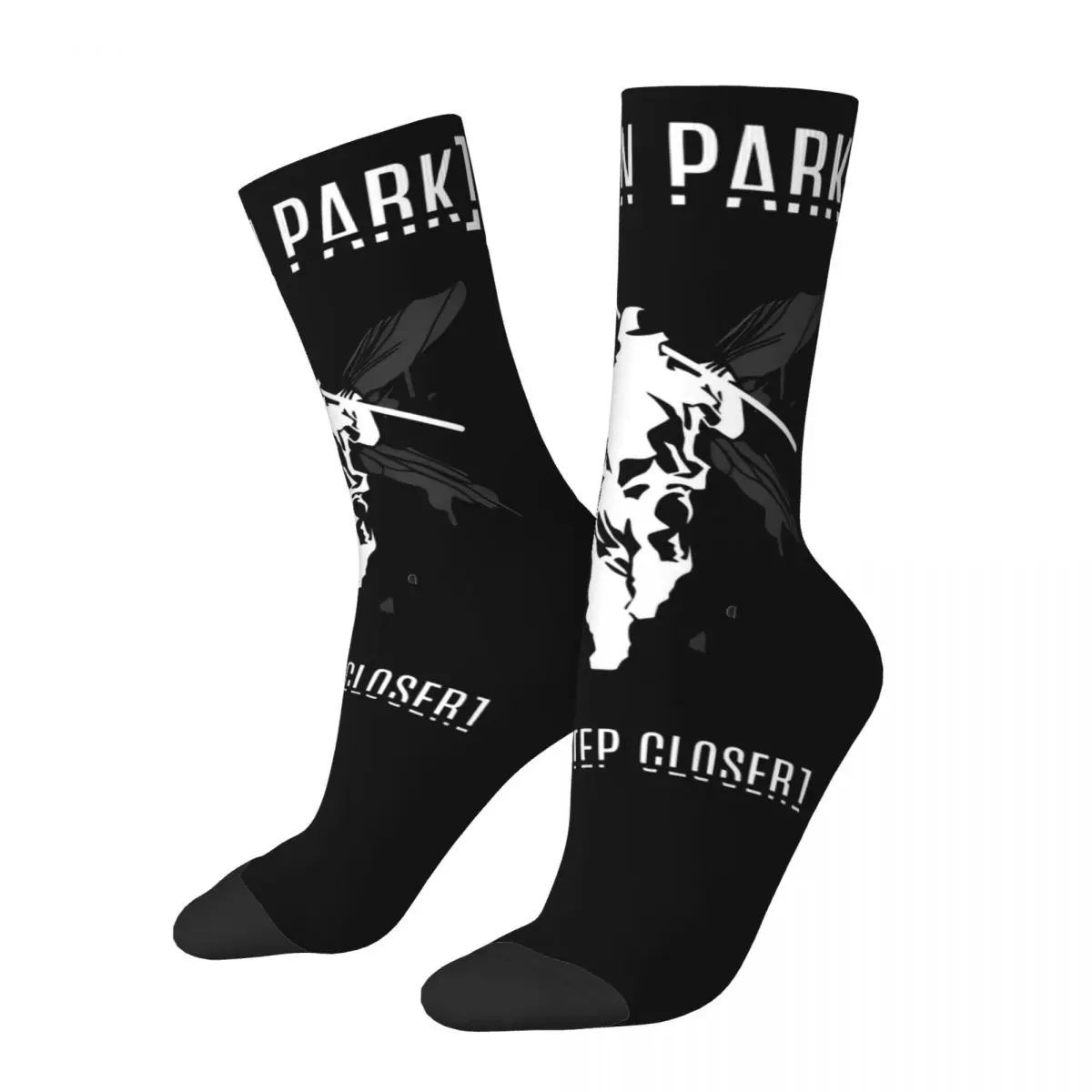 Linkins 2024 Rock Metal Band Tour Merch Crew Socks Compression Graphic Long Socks Cotton for Mens Small Gifts