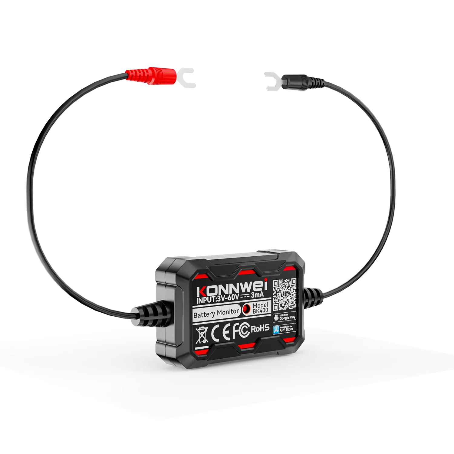 Car Battery Tester BK400 - Bluetooth Battery Monitor for Lead Acid Lithium with GPS