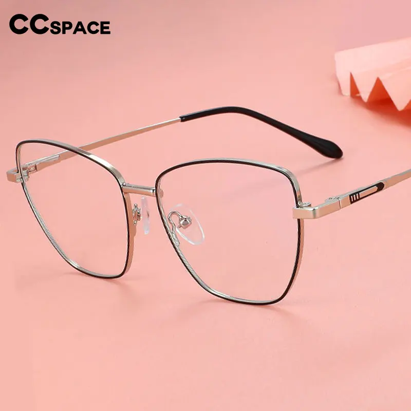 55899 Trends Women Office Anti Blue Light Computer Glasses Cat Eye Female Blue Blocking Eyeglasses Alloy Frame