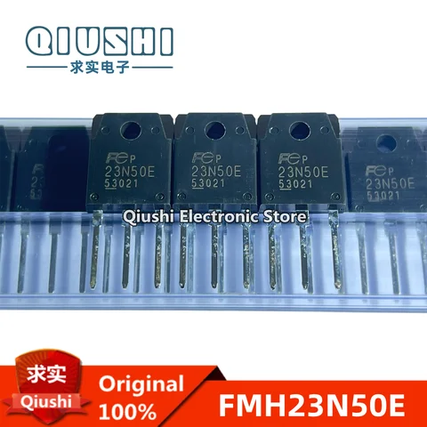 5-Pack FQPF8N60C MOSFET Transistors (8N60C / 8N60) – TO-220 Package, 600V 8A, Ideal For Power Switching & Amplifier Circuits