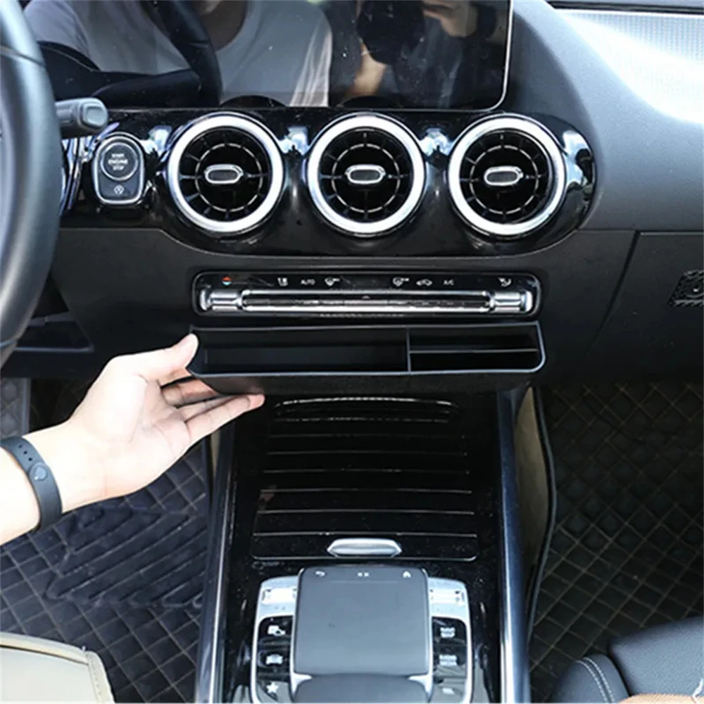 

​Car Central Control Storage Drawer for Mercedes Benz A B CLA GLB GLA Class W177 W247 C118 X247 H247 2020-2023 Higt Quality