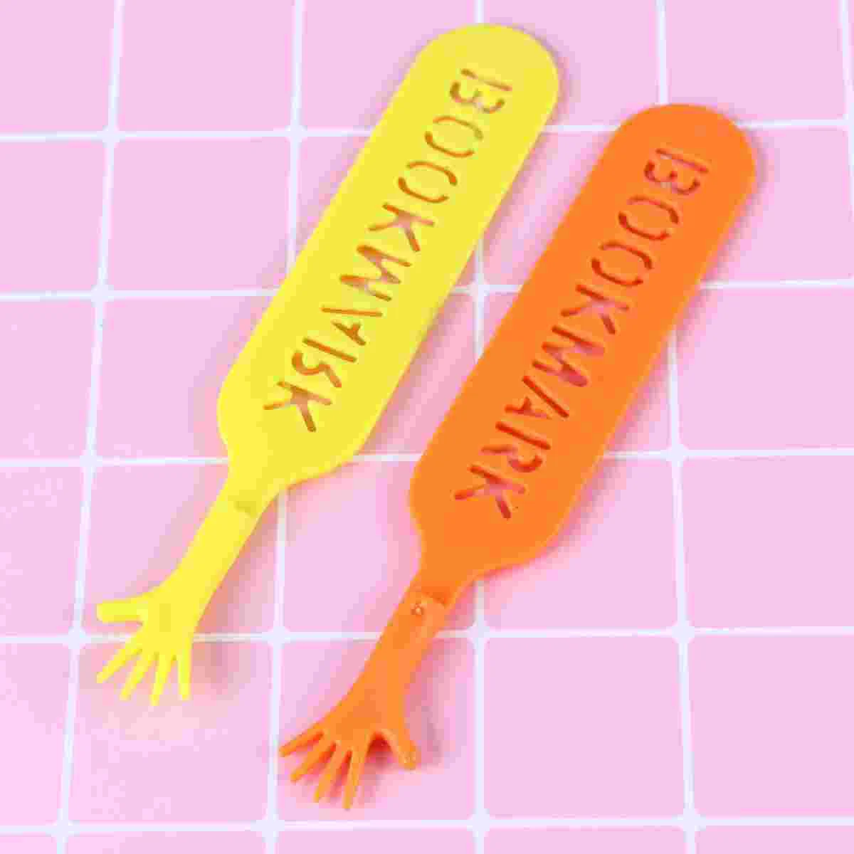 4Pcs Funny Help Me Bookmark Page Note Stationery Novelty Marker Study Supplies for Book Readers Students Office Workers