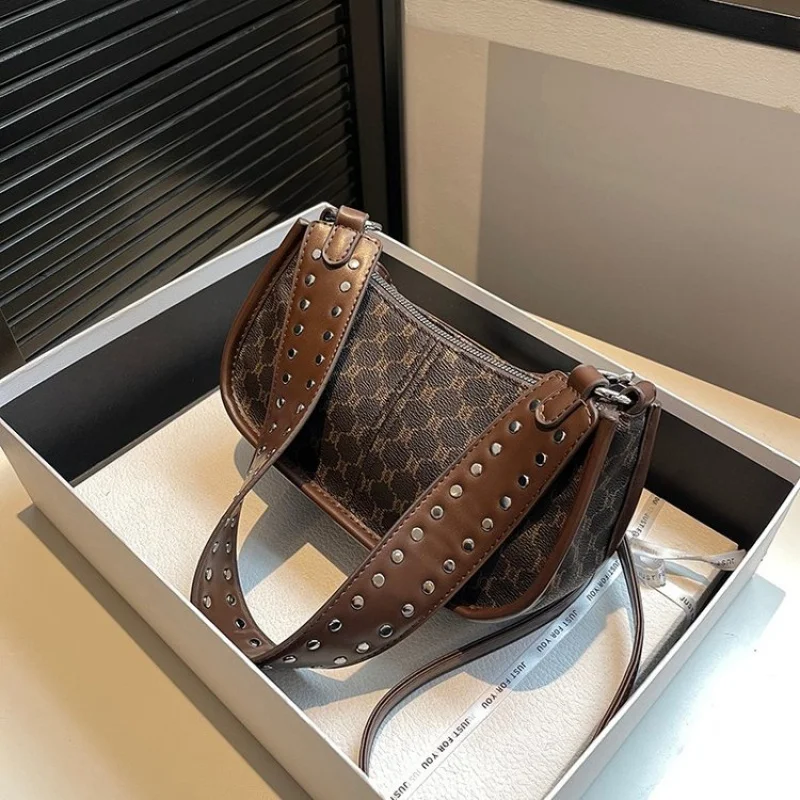 

Luxury Designer Women's Leather Crossbody Bag Elegant Shoulder Handbag For Ladies Classic Stylish Tote Messenger Purse