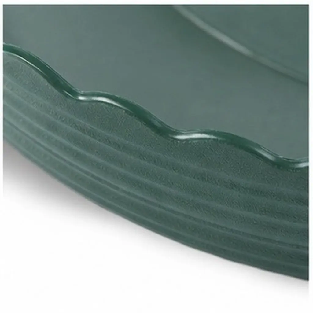 Ceramic Plant Pot Saucer Tray for Indoor Plants – Waterproof Flower Dish Garden Accessory