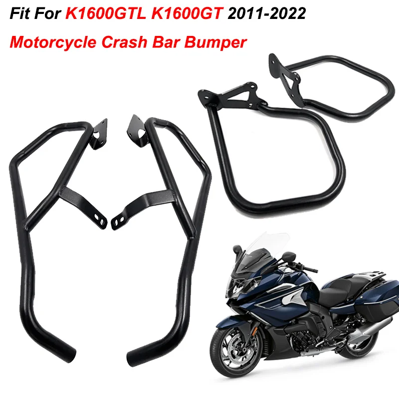 K1600 GT GTL Motorcycle Crash Bar Saddlebag Side Box Fit For BMW K1600GTL K1600GT 2011-2022 Engine Guard Protective Frame Bumper