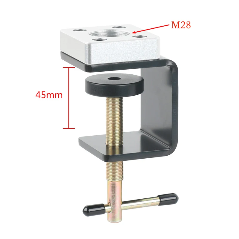 M28 Fixed Mount Seat For 32MM Column Microscope Base Bracket Column Platform Clamp Desktop clip Accessories