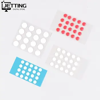 Kleine runde punkt ptfe maus schlittschuhe diy mäuse gleitfüße eis kontroll geschwindigkeit version verschleiß feste esports universal mausfüße