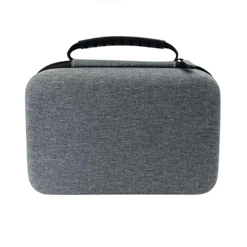 

652F Ergonomic Handheld Inhaler Storage Carrying Case With Reinforced Handle Breathable Fabric Lining For Daily Use Outdoor