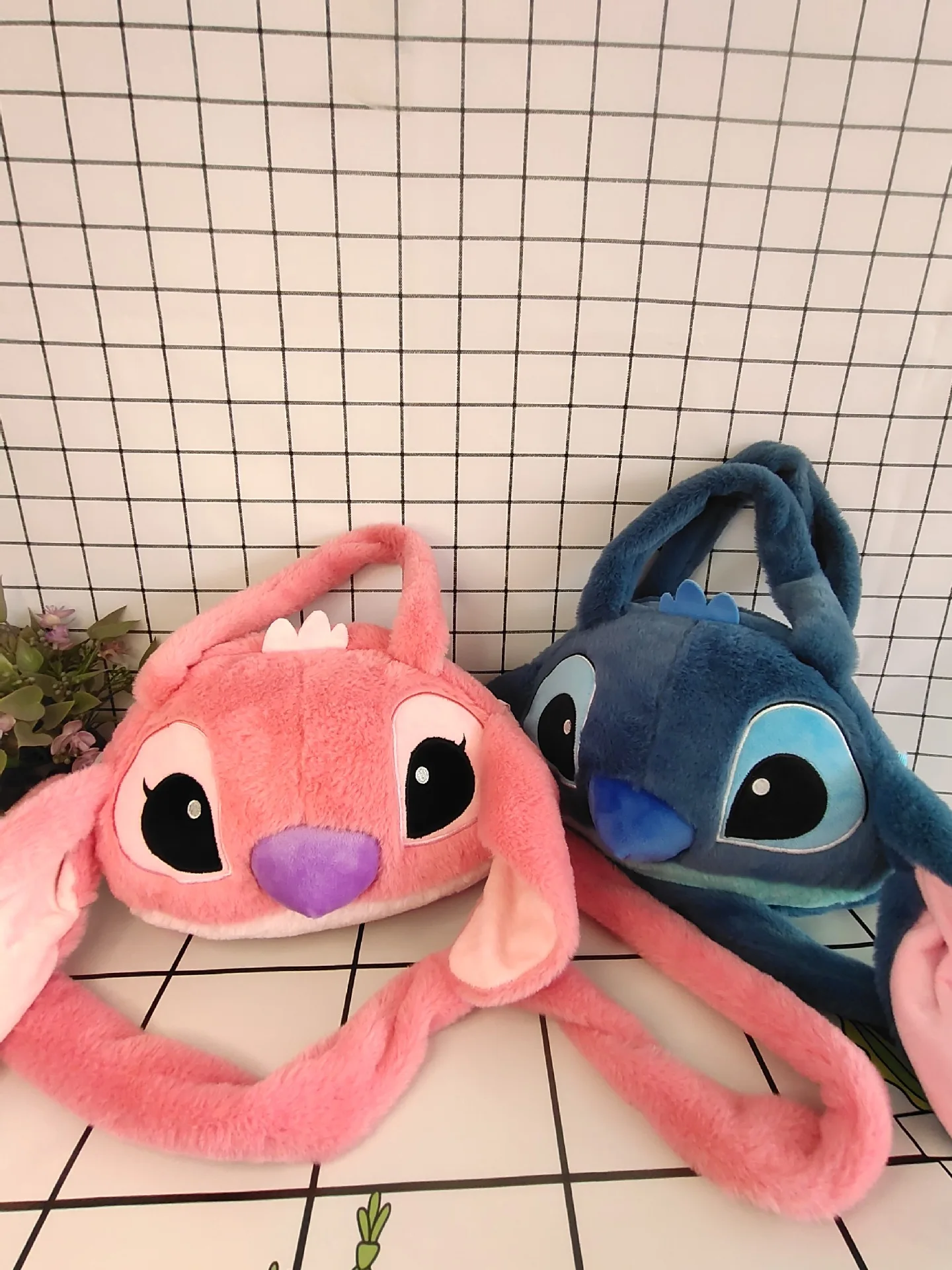 Disney Cartoon Stitch Crossbldy Handbag Kawaii Dolls Lilo & Stitch Anime Toy Children Women Girls Charm Birthday Festival Gift