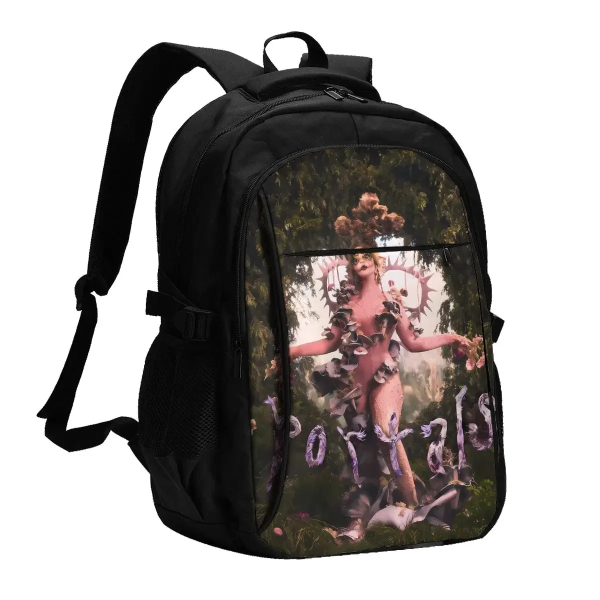 Melanie Martinez Travel Laptop Backpack, Business Water Resistant Backpack with USB Charging Port, College Bag for Men & Women