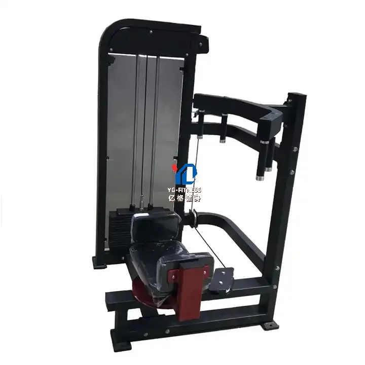 

YG-8021 Professional Gym Sports Bodybuilding Steel Strength Trainer Pin Load Selection Seated rotaryTorso Rotation Machine