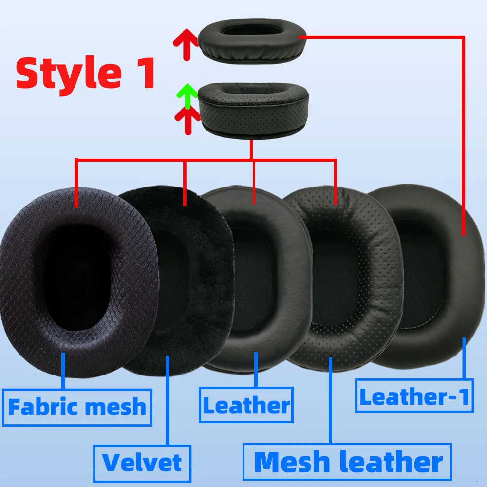 Replacement Ear Pads for Edifier W800X W800BT W830BT W828NB W845NB K830 K815P G1 G20 G2 K800  W808BT W855BT Parts Earmuff view 4