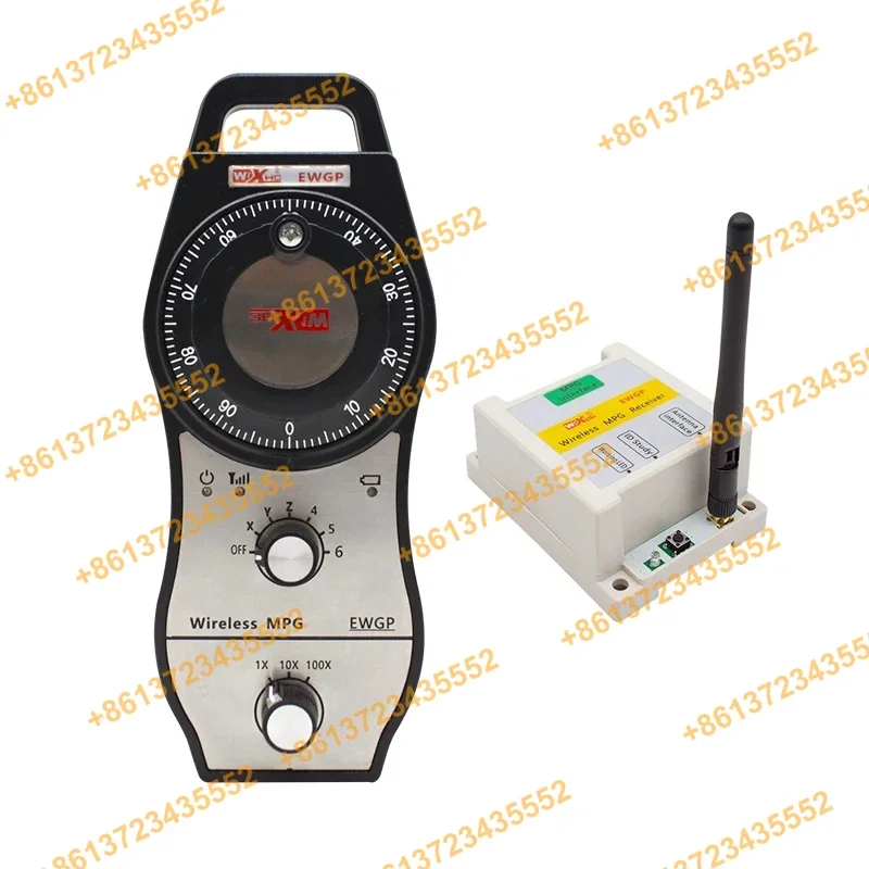XHC Economy 4 แกนไร้สาย handwheel เครื่อง CNC 100PPR รีโมทคอนโทรล MPG