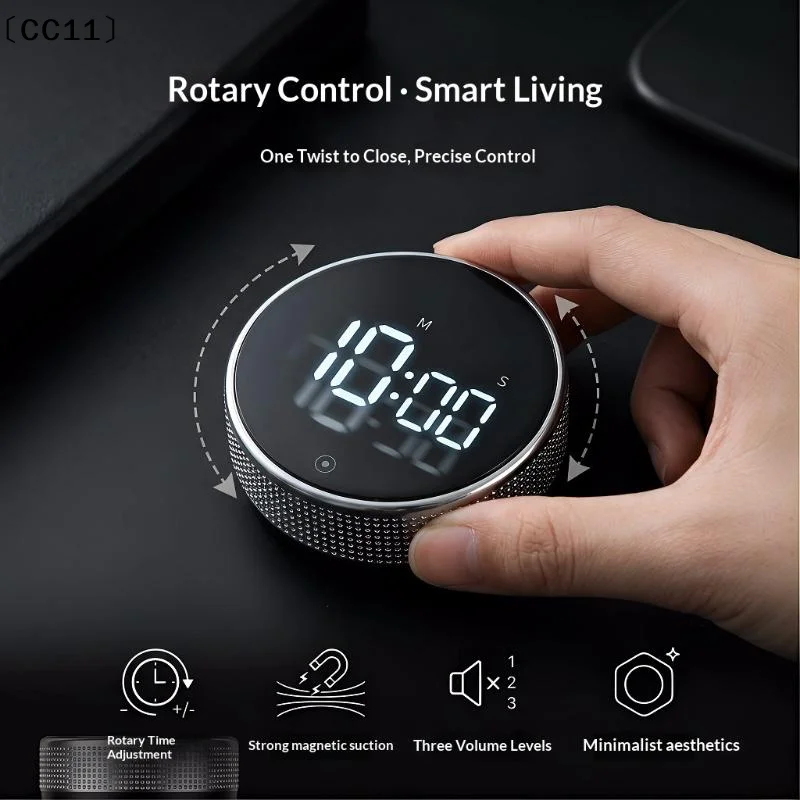 Kitchen Baking Timer - Temporizador de cocina magnético, temporizador digital,