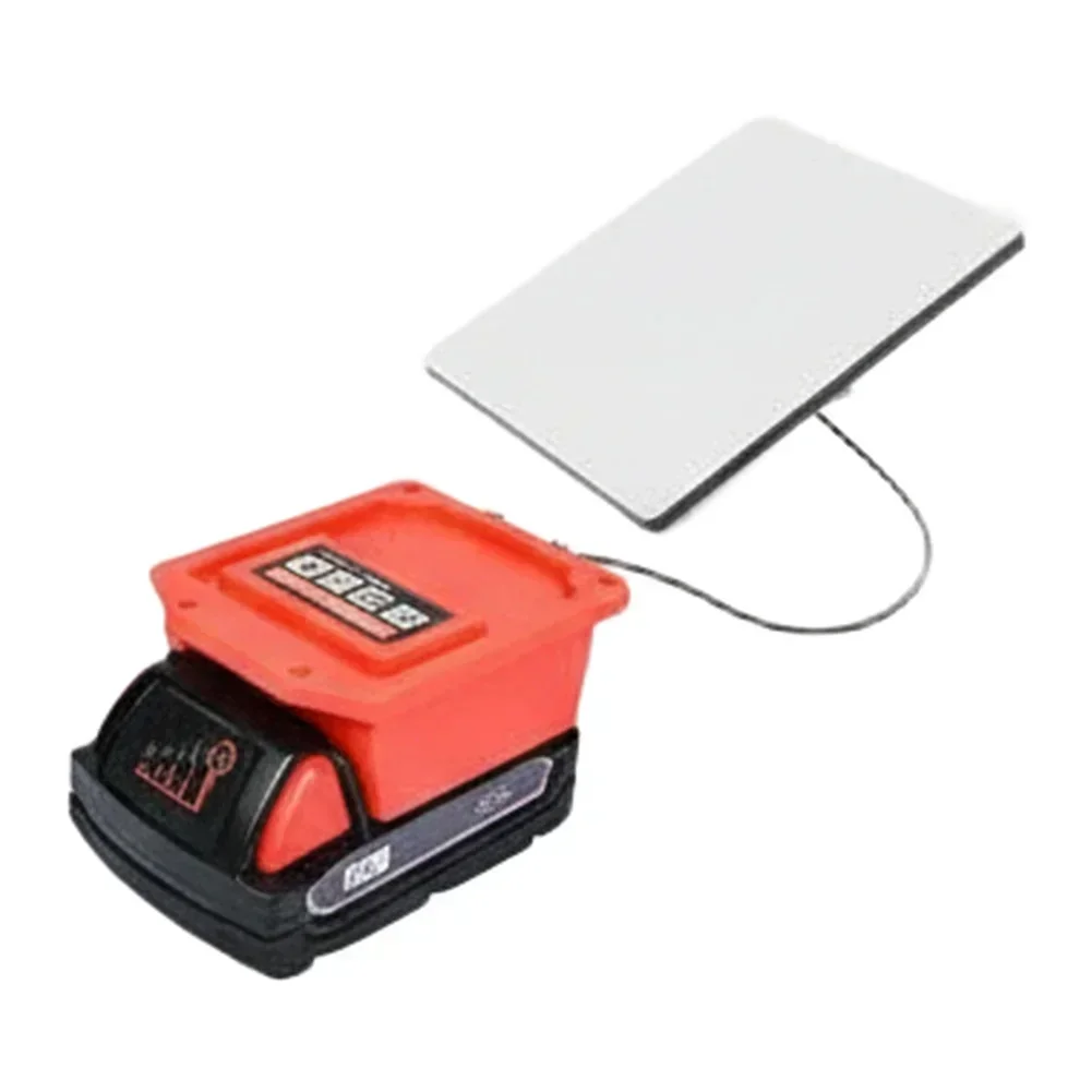 

Battery Adapter Converter Compatible with 1820V Car Batteries External Charger Socket Interface Compact Design for Outdoor Use