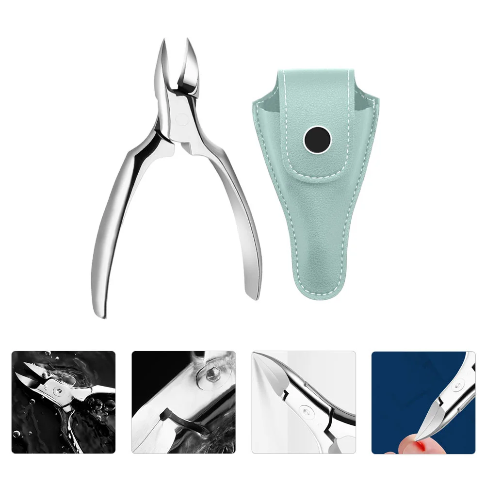 ชุดตัดเล็บสแตนเลส 1 ชุด พร้อมที่ตัดหนังกำพร้า สำหรับตัดหนังที่ตายแล้ว อุปกรณ์ทำเล็บเท้า ดูแลเล็บและหนังกำพร้า