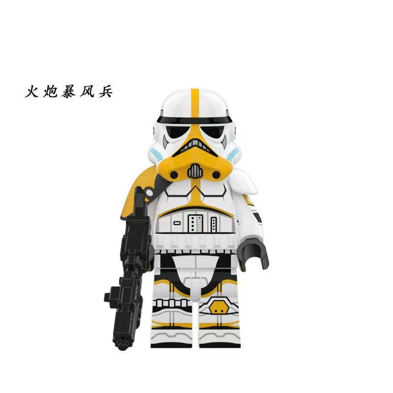 New Star Wars The Mandalorian Architecture Vizsla Assembled Minifigure Action Figure Model Children's Gift Toy Series Decoration