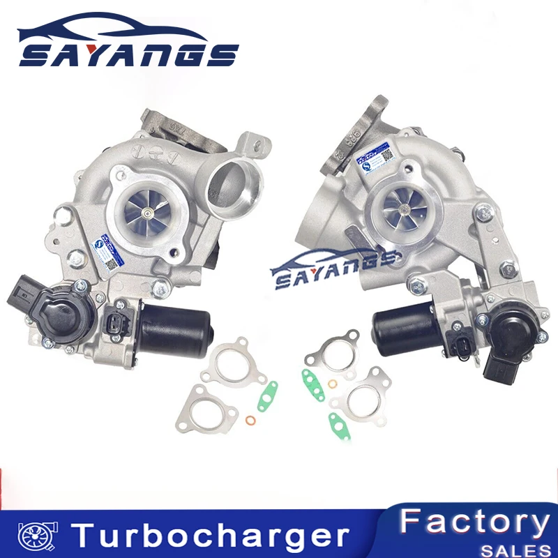 

Turbo RHV4 17201-51020 17208-51010 17201-51021 VB22 VB23 turbocharger For TOYOTA LAND CRUISER Landcruiser V8 4.5 D4D 1VDFTV 1VD