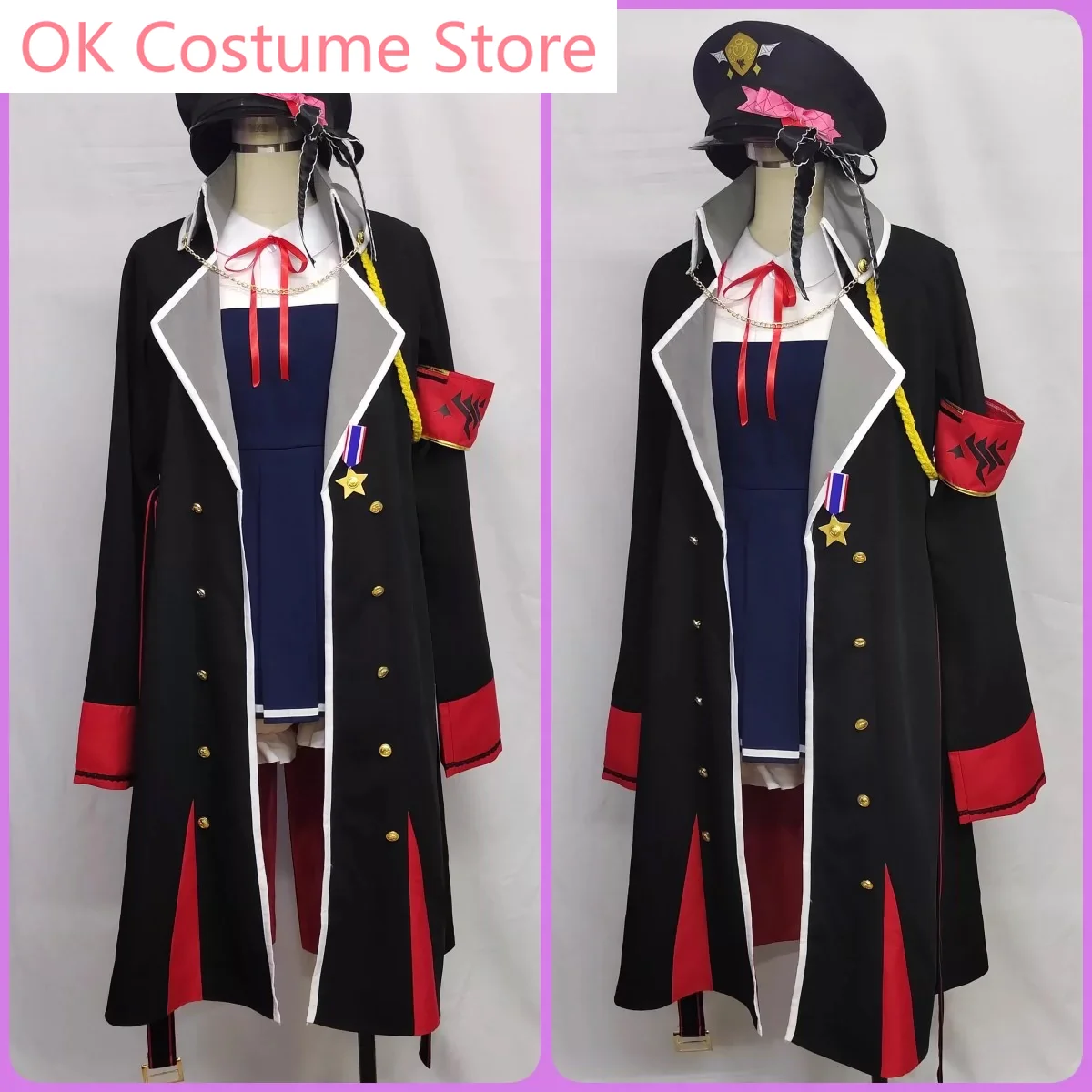 Blue Archive IJN Ibuki Game Suit Lovely Military Uniform Cosplay Costume Halloween Carnival Party Role Play Outfit