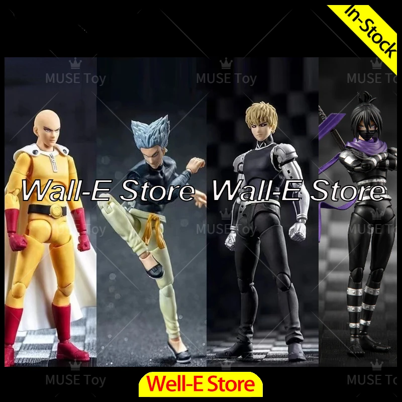 

В наличии дазин/отличные игрушки/GT One Punch Man Сайтама Genos Garou Sonic 1/12 14 см/5,5 дюйма SHF/S.H.F ПВХ Модель экшн-фигурки