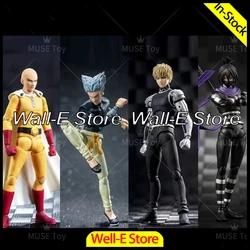In Stock Dasin/Great Toys/GT One Punch Man Saitama Genos Garou Sonic 1/12 14cm/5.5 Inch SHF/S.H.F PVC Model Action Figure