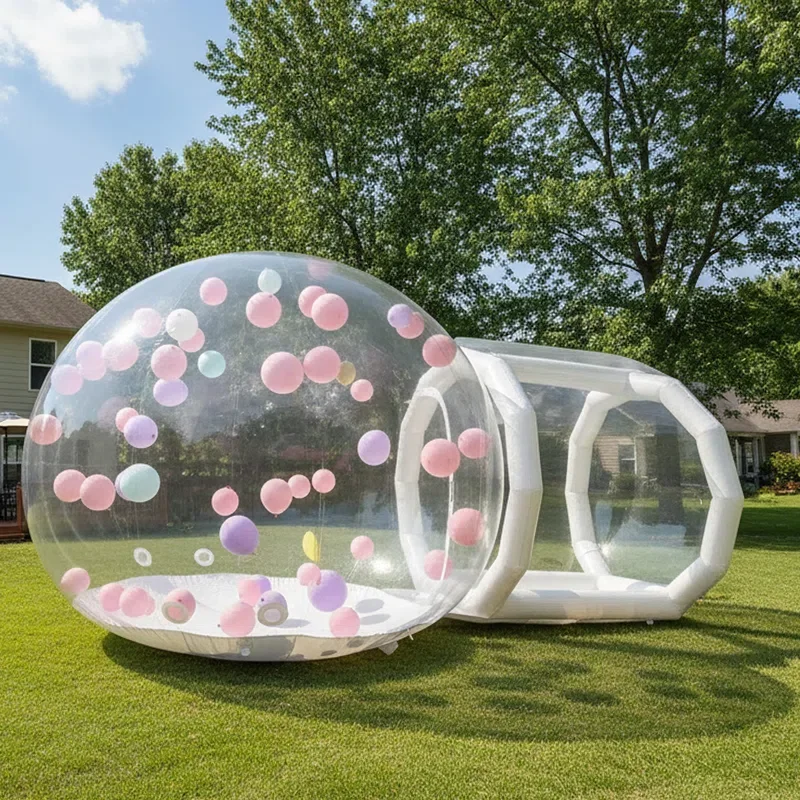 خيمة فقاعية شفافة قابلة للنفخ بالون من الدرجة التجارية #1