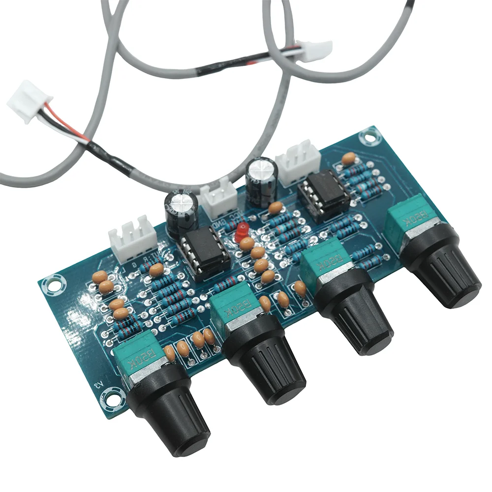 Tone Board Preamp Pre-amp With Treble Bass Volume Adjustment Pre-amplifier Tone Controller For Amplifier Board XH-A901 NE5532