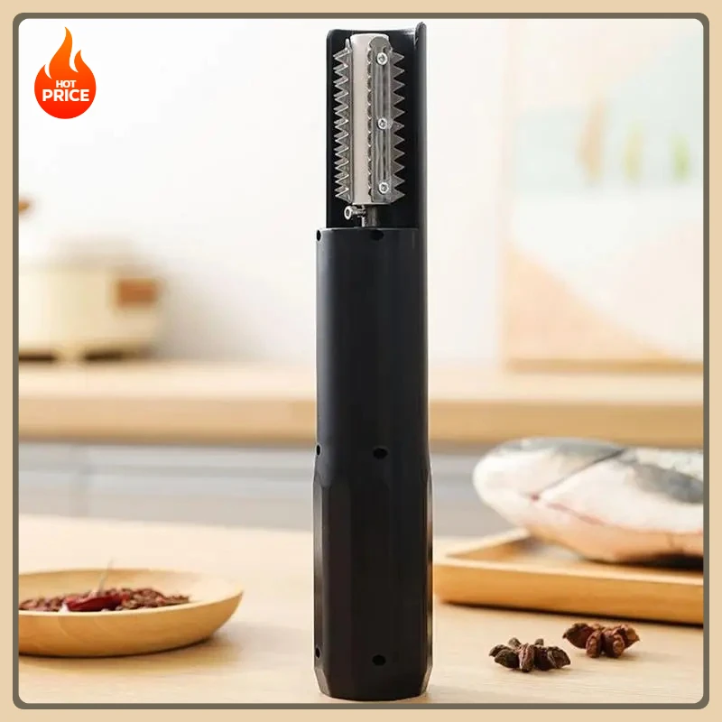 

Электрические весы, инструмент для удаления рыбьей чешуи, чистящее снаряжение с бытовой защитной крышкой, USB перезаряжаемый беспроводной шпатель 3000 мА