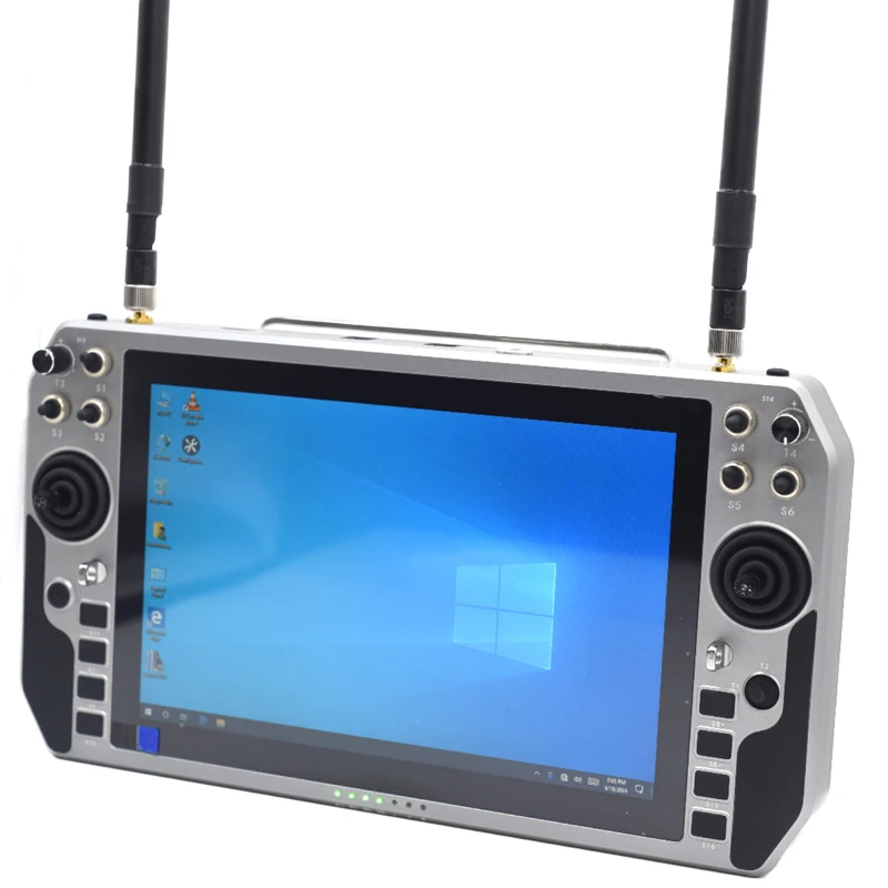 Portable HD Remote Ground Control Station is Suitable of RC FPV Heavy Lift Drone And Smart Controller for UAV UGV USV Robotics