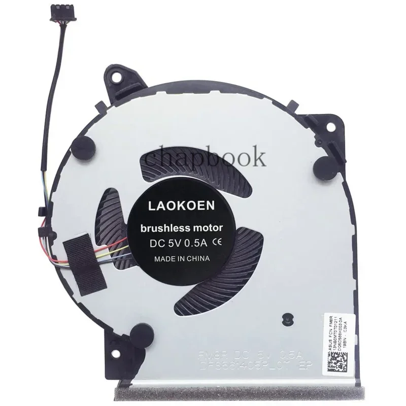 Вентилятор охлаждения процессора для ноутбука серии Asus VivoBook X509 x509f x509fa x509fb x509fj x509u x509ja m509d m509da a409uj fl8700f fl8700u