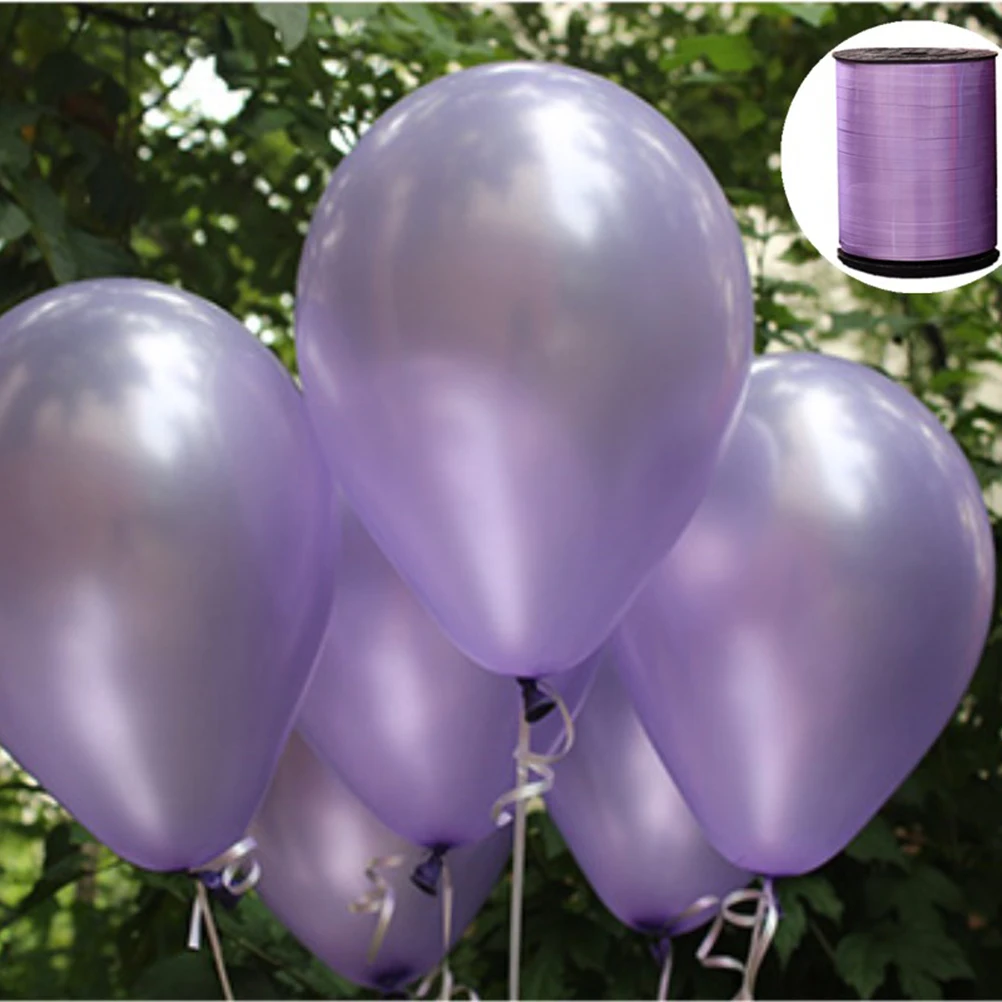 

100Pcs Pearl Latex Balloon Set 12 Inch Lavender Decorative Festival Party Balloons Perfect Wedding Birthday Celebration Decor