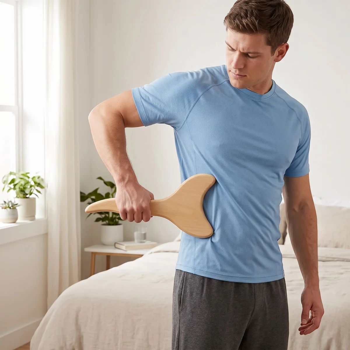 

Wooden Gua Sha Tool Scraping Board Massage Tool Slimming Guasha Massage Board Gua Sha Scraper Body Massage Therapy Tool