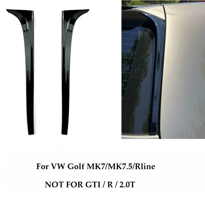 

For Volkswagen VW Golf 7 7.5 2014-2020 Side Wing Decor Trim Rear Spoiler Diffuser Exterior Parts MK7/MK7.5 Car Accessories TOOLS