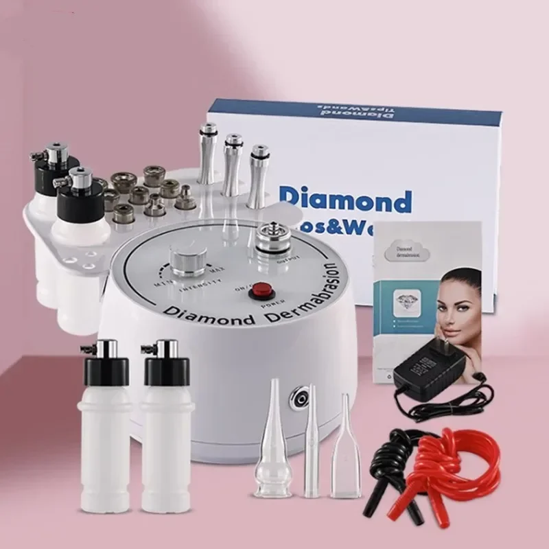 Home Diamond Microcrystal Exfoliator Face Cleaning Blackhead Blotting Spray Tender Microsculpture Beauty Device