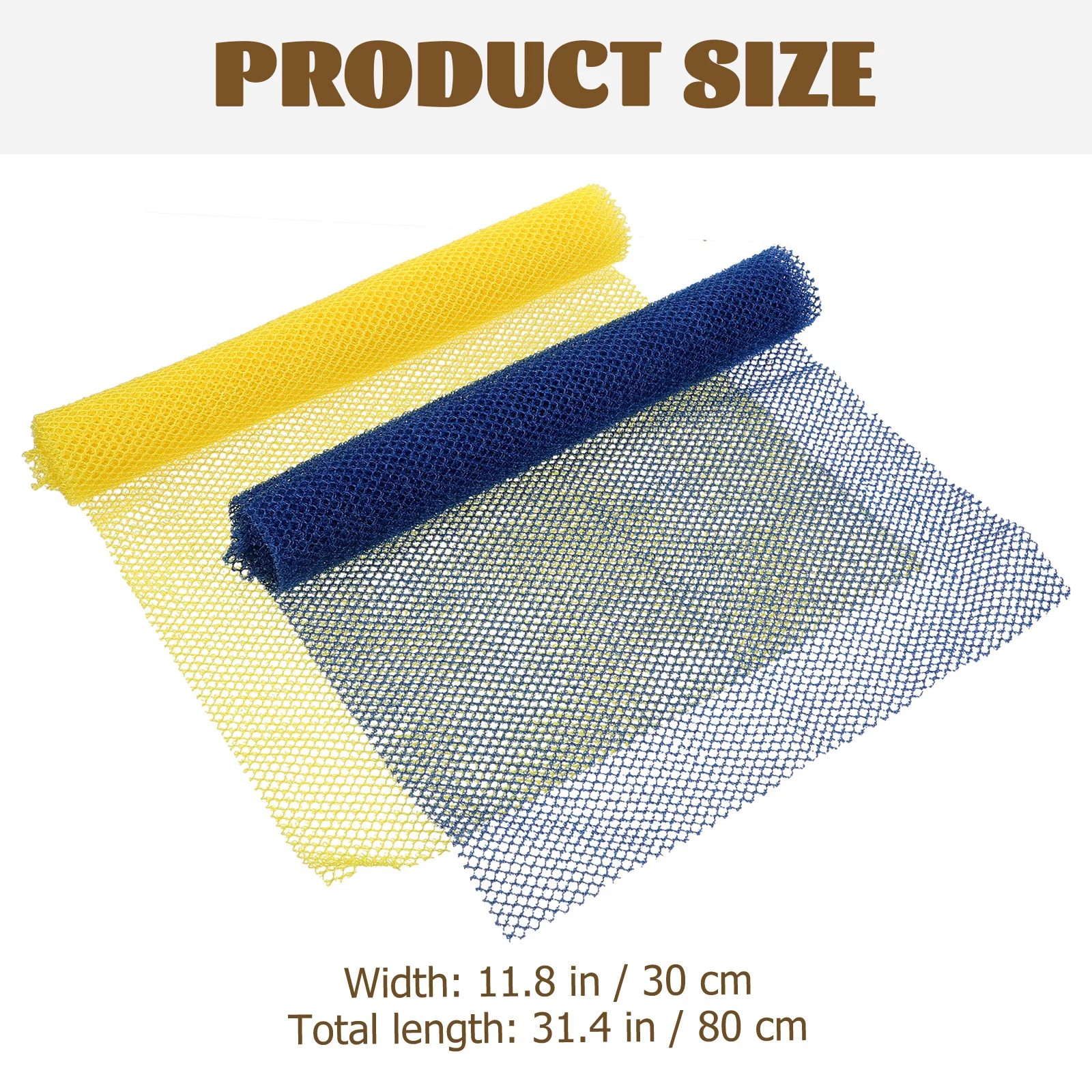 2 قطعة مقشر الجسم الغسيل الأفريقي صافي الإسفنج للاستحمام المزدوج الجانب التقشير القماش لتنظيف الظهر وتعزيز الدورة الدموية