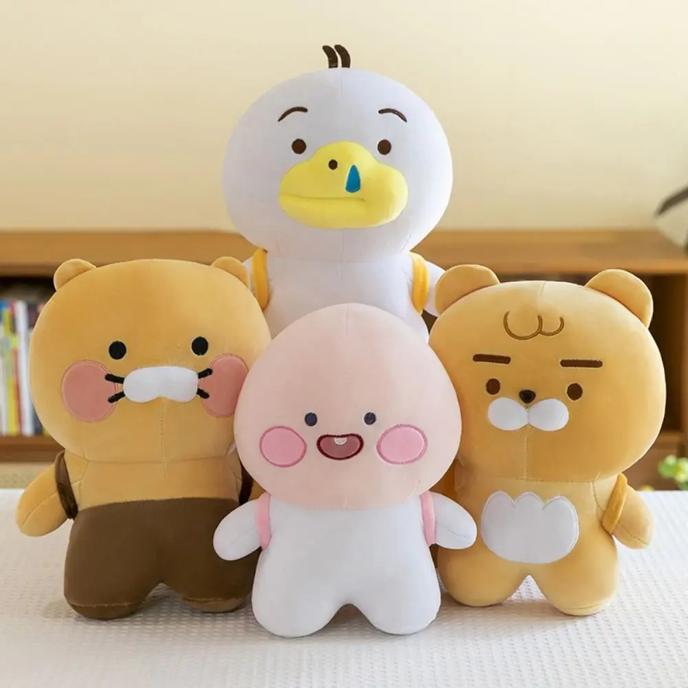 Kawaii Wearing Clothes Dog Animals Plush Doll PP Cotton Plush Cat Plush Dolls 29cm Ins Lion Peach Plush Toys Children Toys