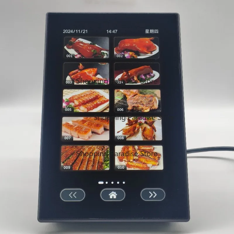 

High Quality Electric Rotary Oven Baking Equipment with Thermostat Convection Microcontroller Control Display for Kitchen