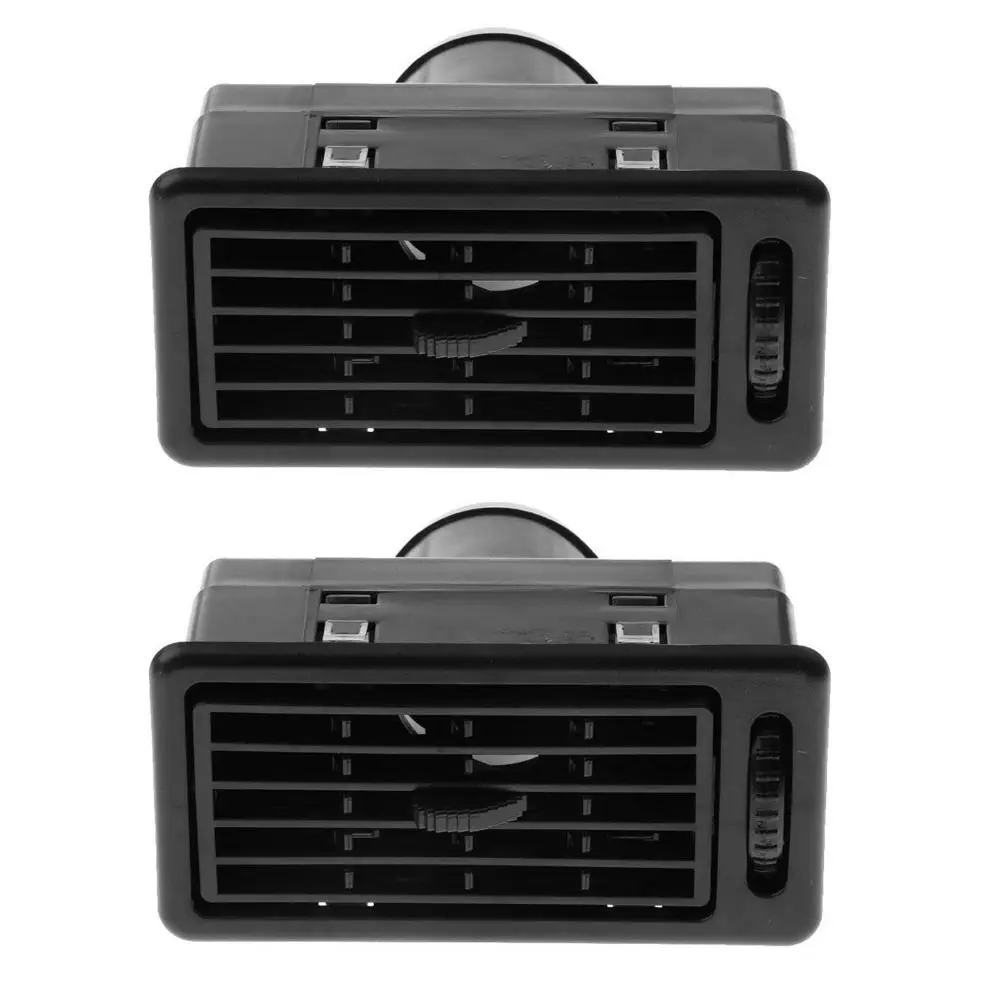 

2Pcs Cold and Warm Air Outlet Black Rv Vent Insulator ABS Universal Dash Ventilation Outlet Auto Tool Car Part Exhaust Fan Car