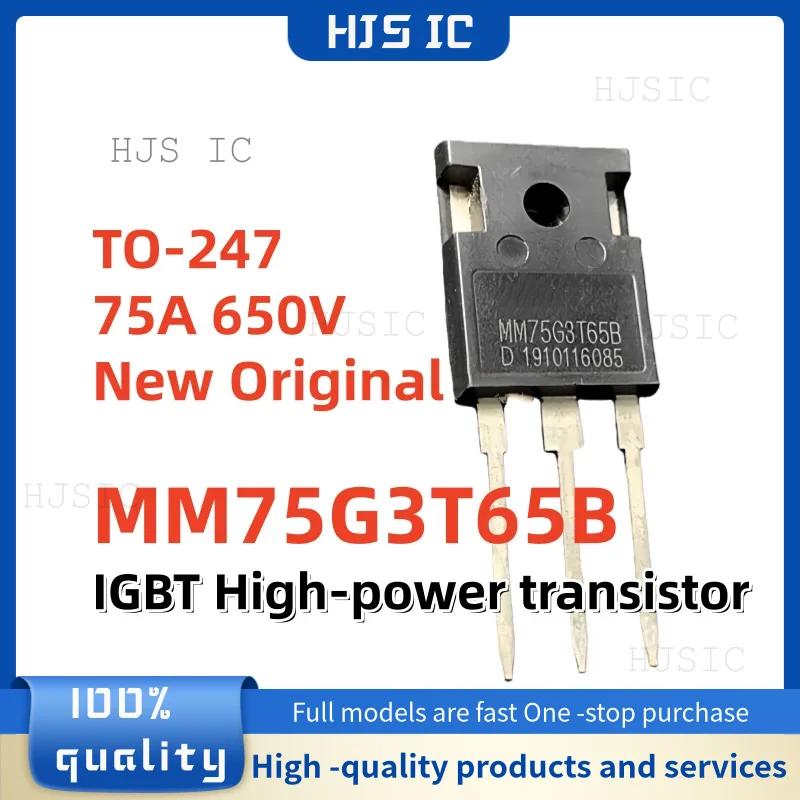 Original 5PCS-10PCS 100% NUEVO MM75G3T65B TO-247 IGBT 650V 75A IGBT Transistor de Alta Potencia en Stock