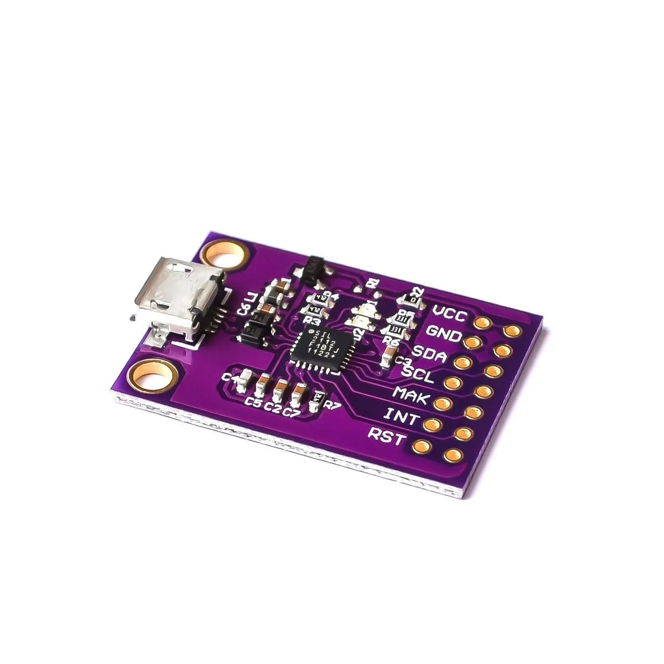 CP2112 Módulo de Comunicação USB I2C para Arduino, Debug Board