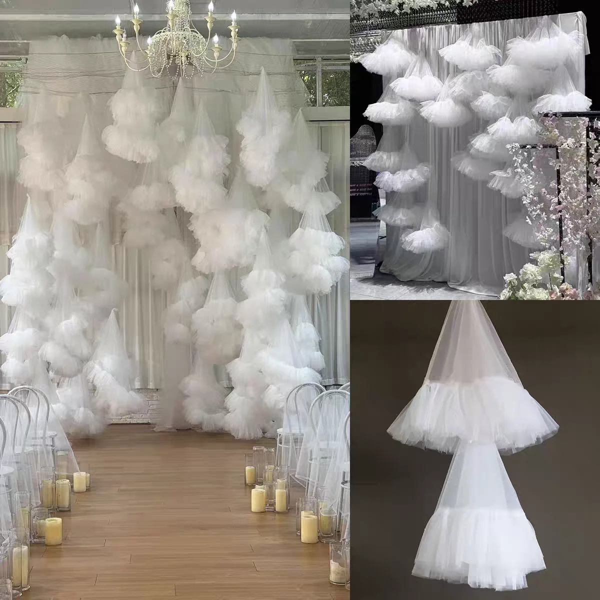 

Ins популярное потолочное украшение в виде облака, свадьба, день рождения, семейная комната, сцена, торговый центр, открытие, украшение допамина, 10 шт.