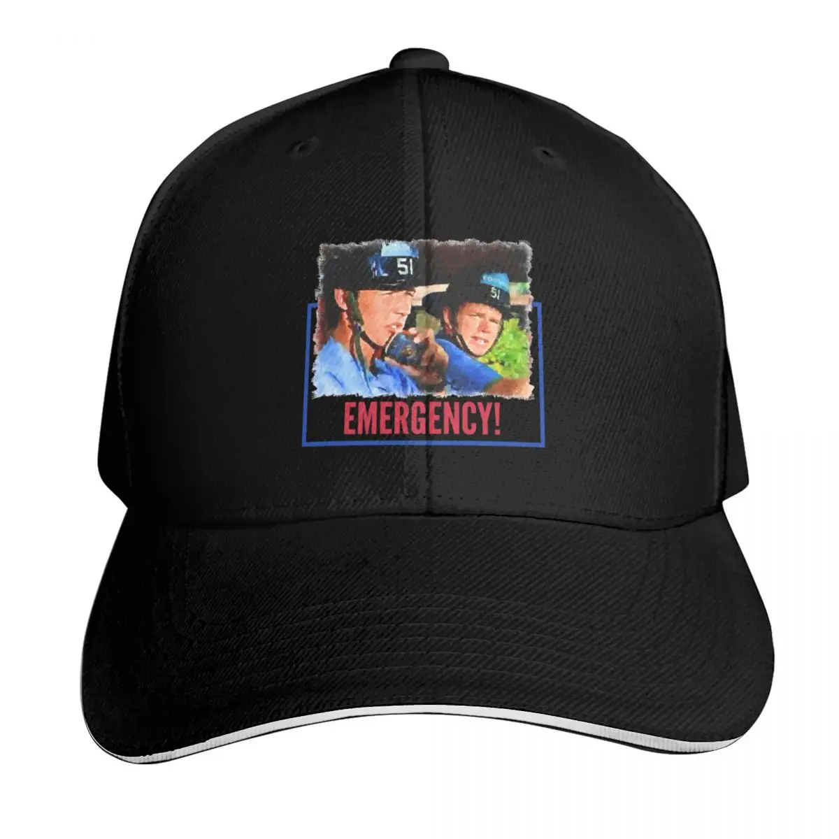 Emergency Paramedics Baseball Cap Curved Brim Classic Fit Low Profile Unstructured Unisex for Men Women