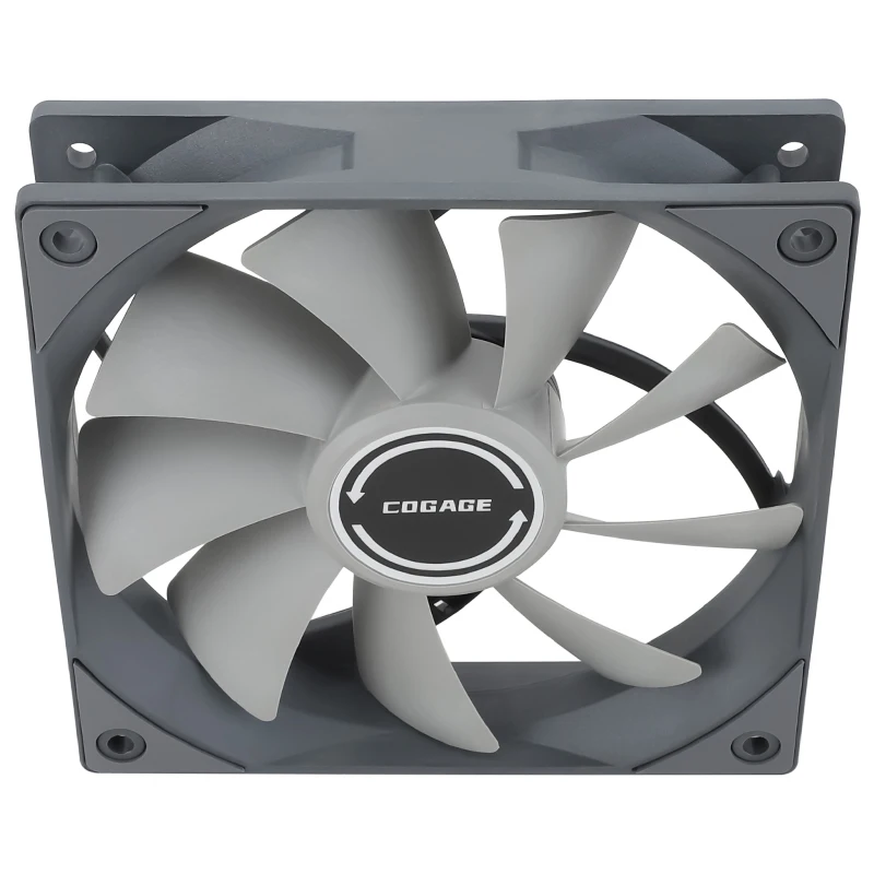 Thermalright COGAGE T12 12cm Chassis Fan 9 Blades/PWM Temperature Control/1550RPM/70CFM Cooling Fan