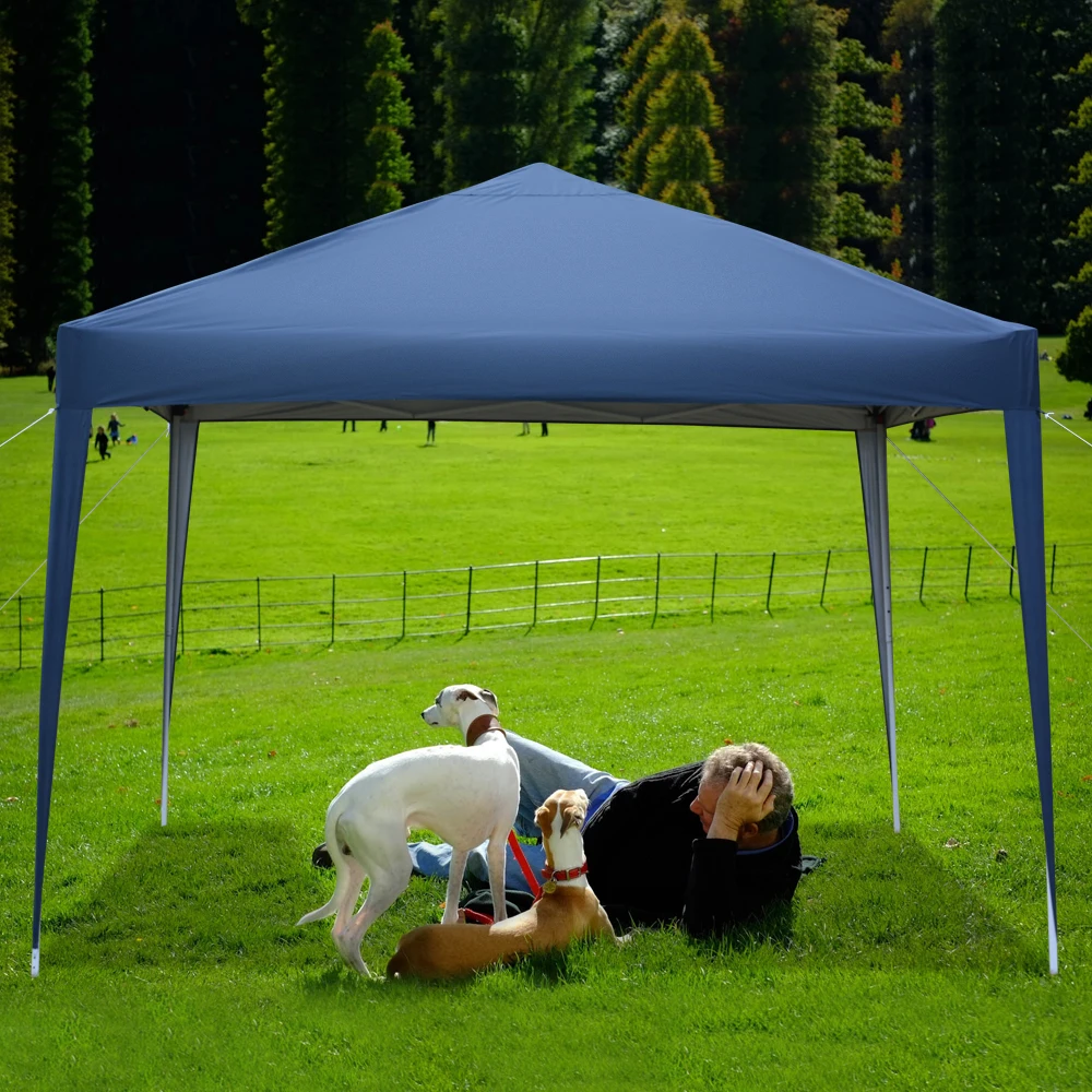 

3 X 3m Practical Waterproof Right-Angle Folding Tent Blue