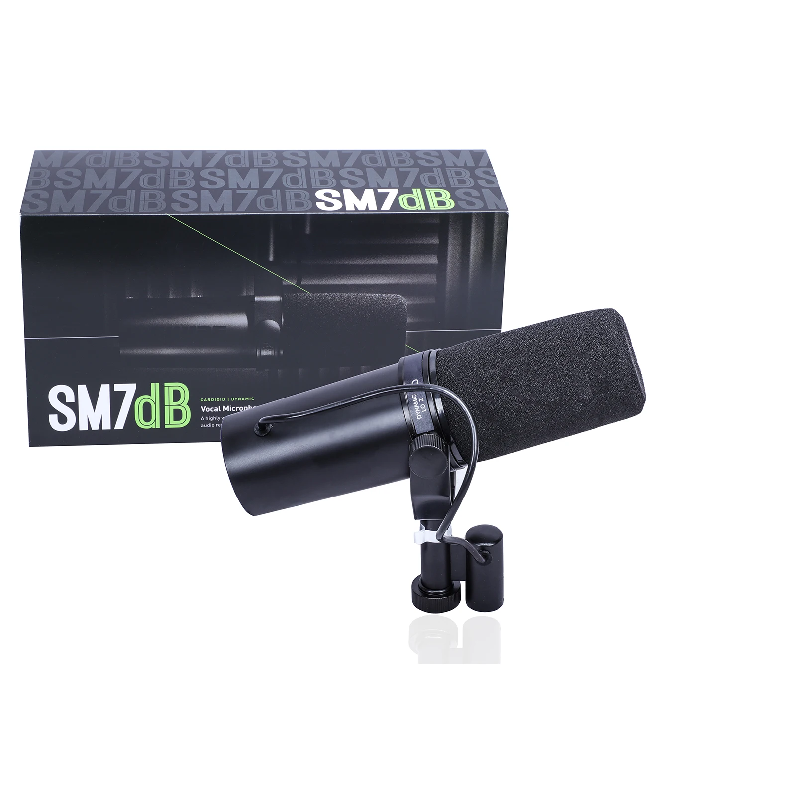 

SM7dB Cardioid Dynamic Microphone Studio Selectable Frequency Response Microphone for Live Stage Recording Podcasting