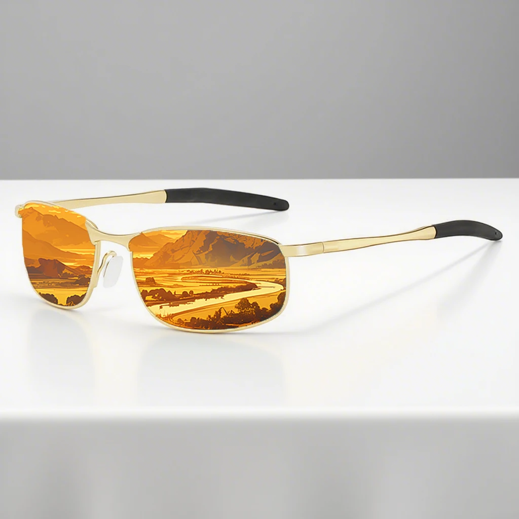 

Новые летние женские солнцезащитные очки с металлическими поляризационными линзами, модные красочные мужские и женские ветрозащитные зеркала для верховой езды