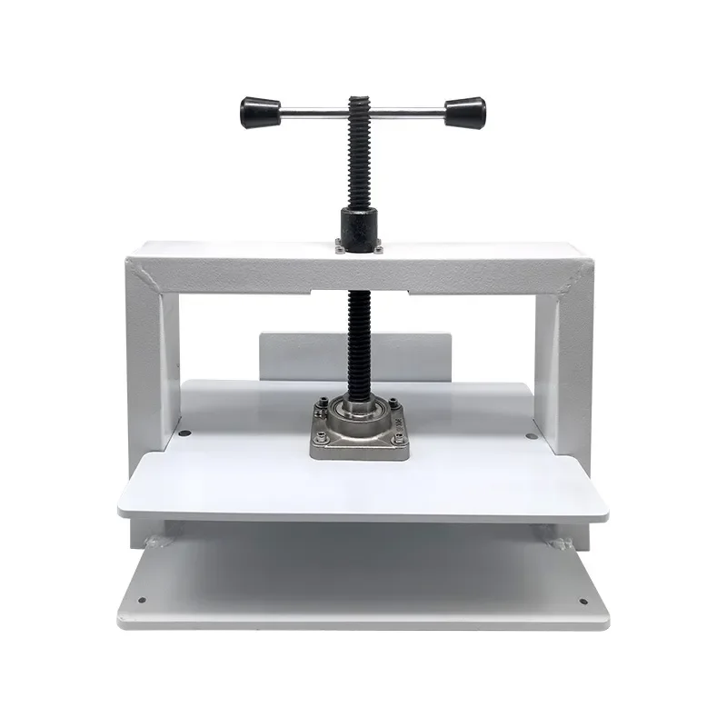 Manual flattening machine A4 voucher bill desktop small manual flattening machine book test paper flattener free shipping