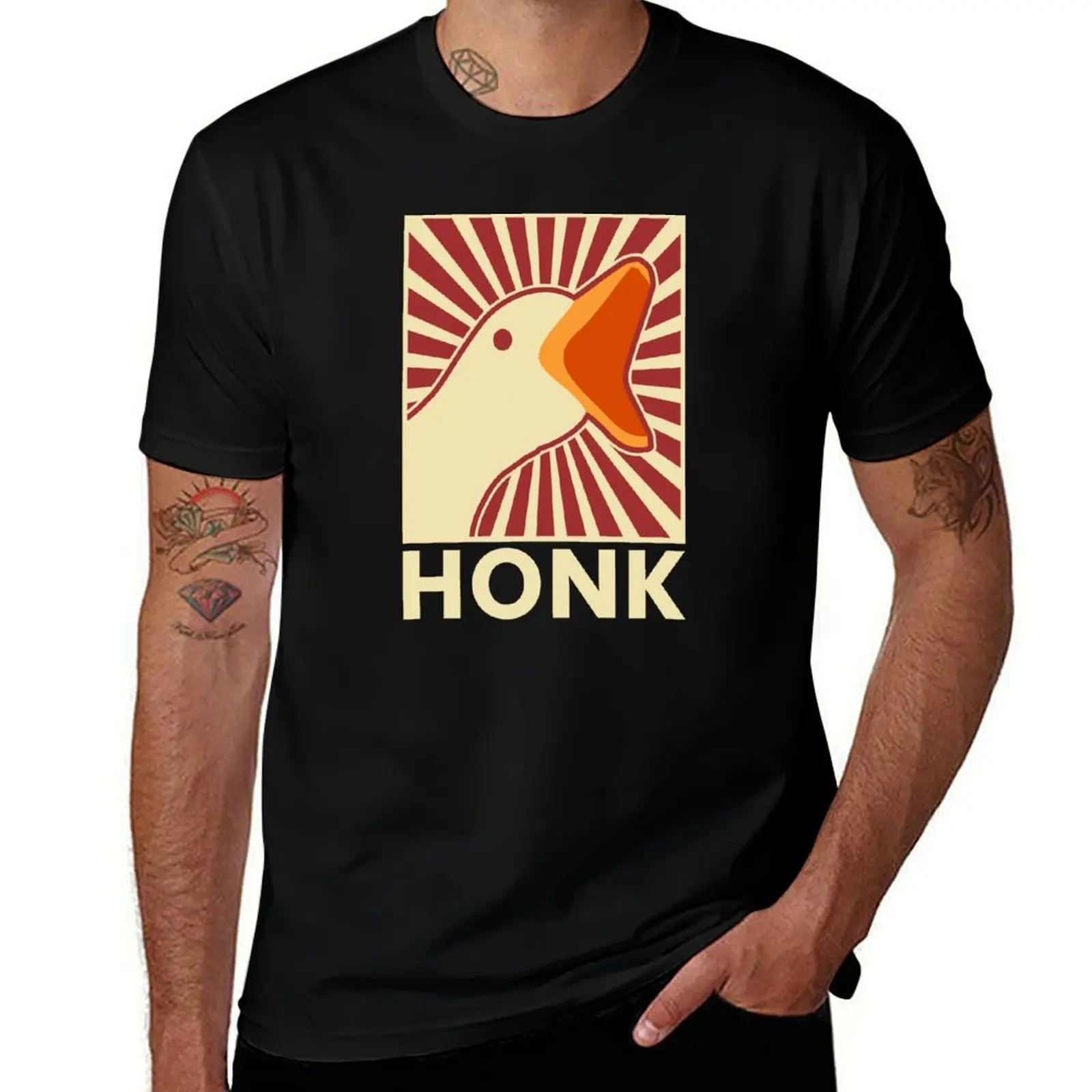 

HONK - Retro Vintage T-Shirt t shirts for man graphic funny man tshirt T-Shirt