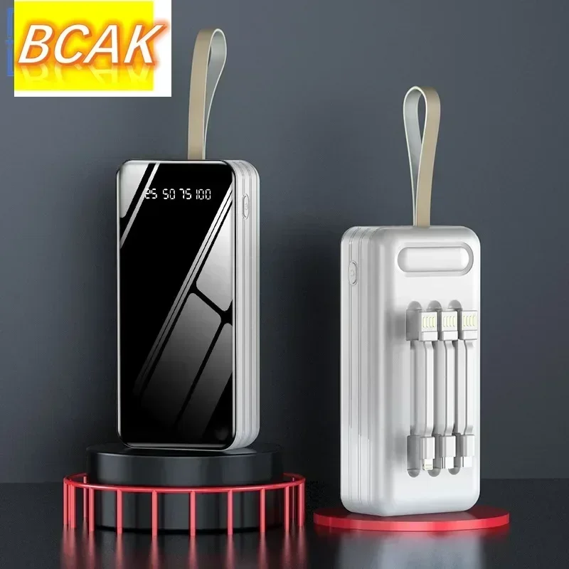 

BCAK Outdoor 50000MAh 100000 MAh Factory Wholesale Ultra-large Capacity Power Bank 2A Fast Charging Customized Mobile PowerBank