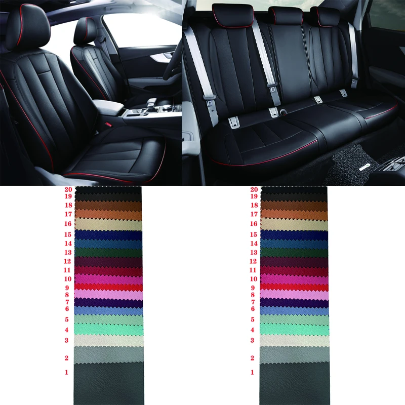 Custom Fit Car Seat Covers For Ford Focus MK1 MK2 MK3 Mondeo MK4 Ecosport Ranger Fiesta Kuga KA Edge Fusion Auto Accessories - view 4